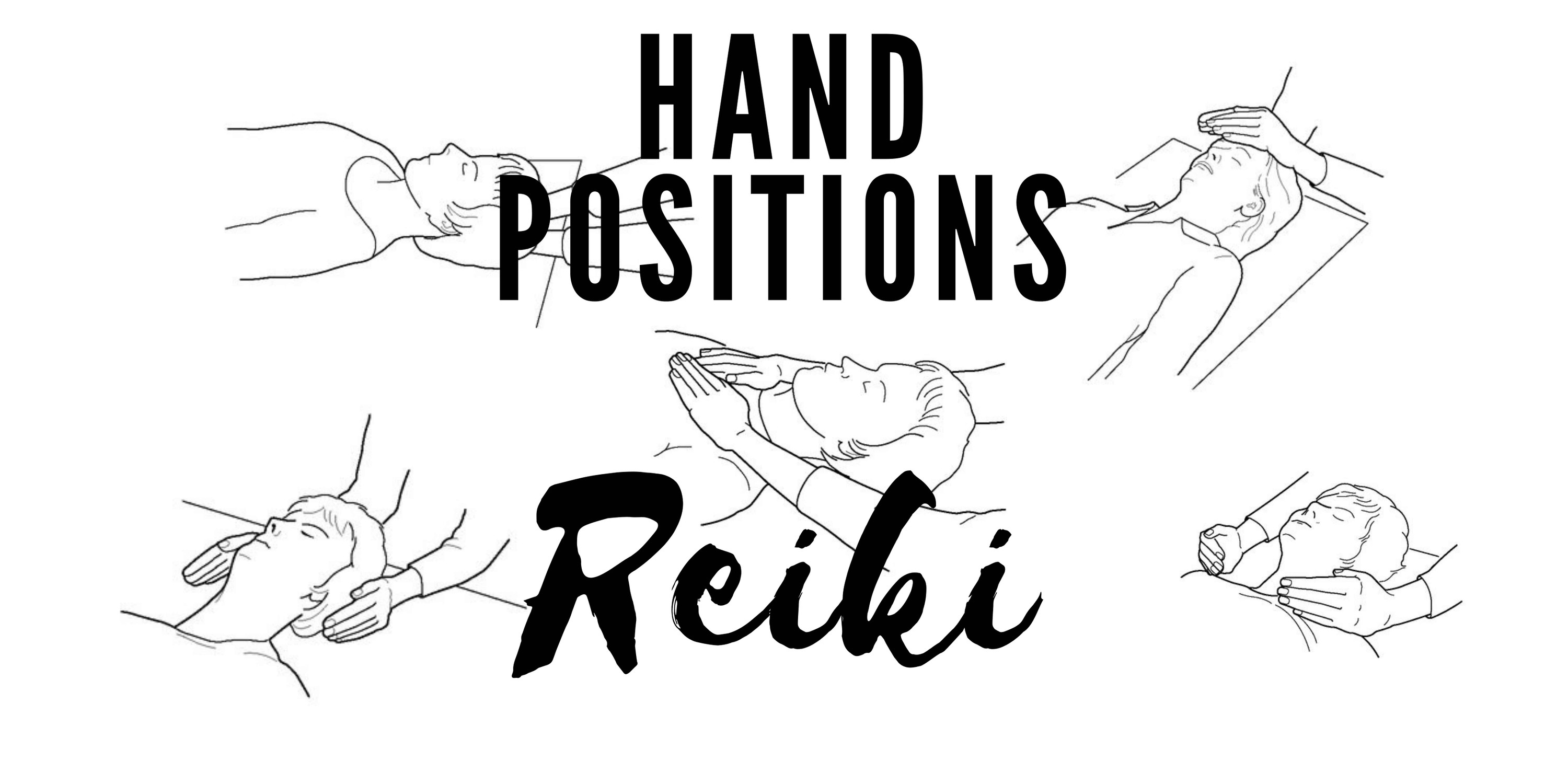 Reiki Hand Positions For The Front Of The Body—Treatment For Others