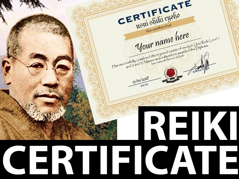 Reiki Certificate