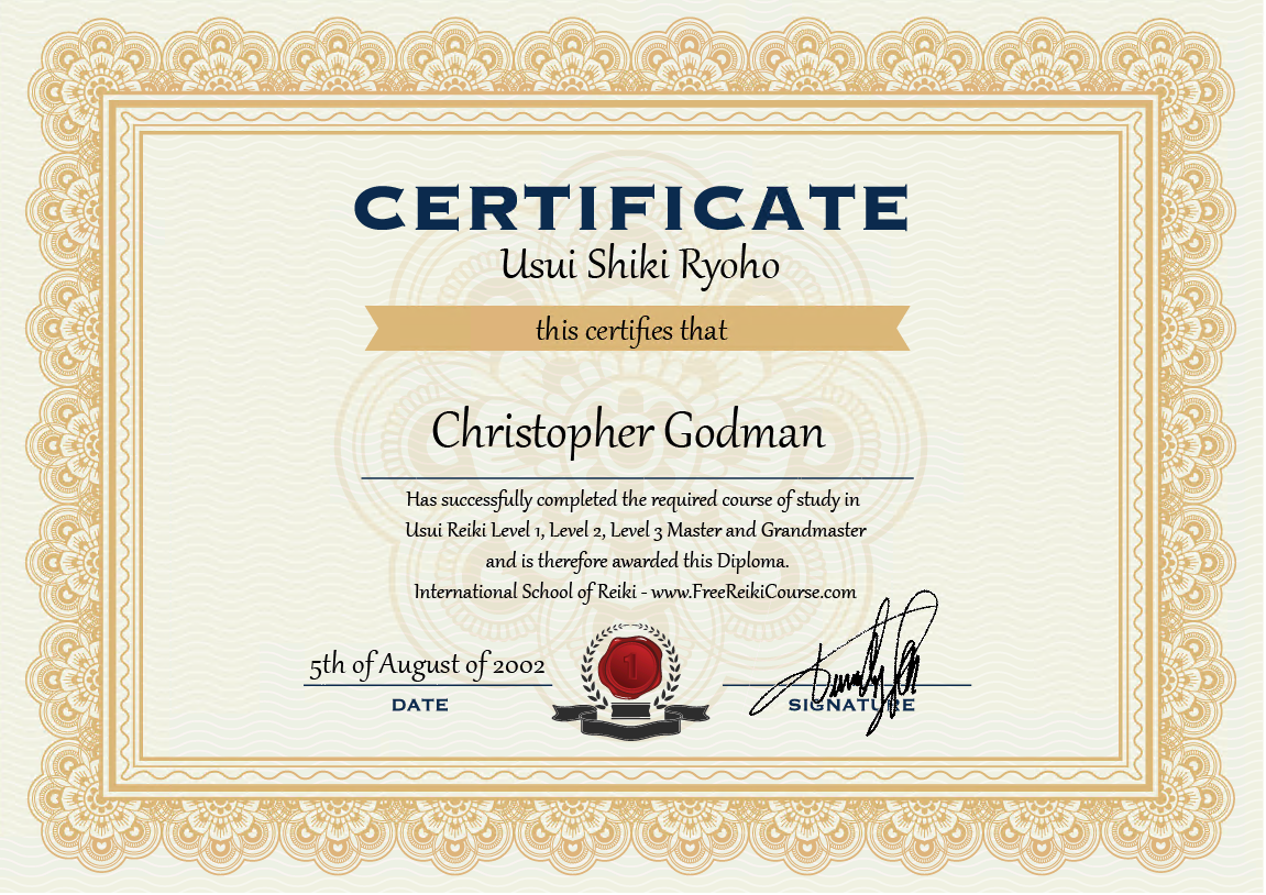 Traditional Usui Reiki Healing Home Course | Free Reiki Course