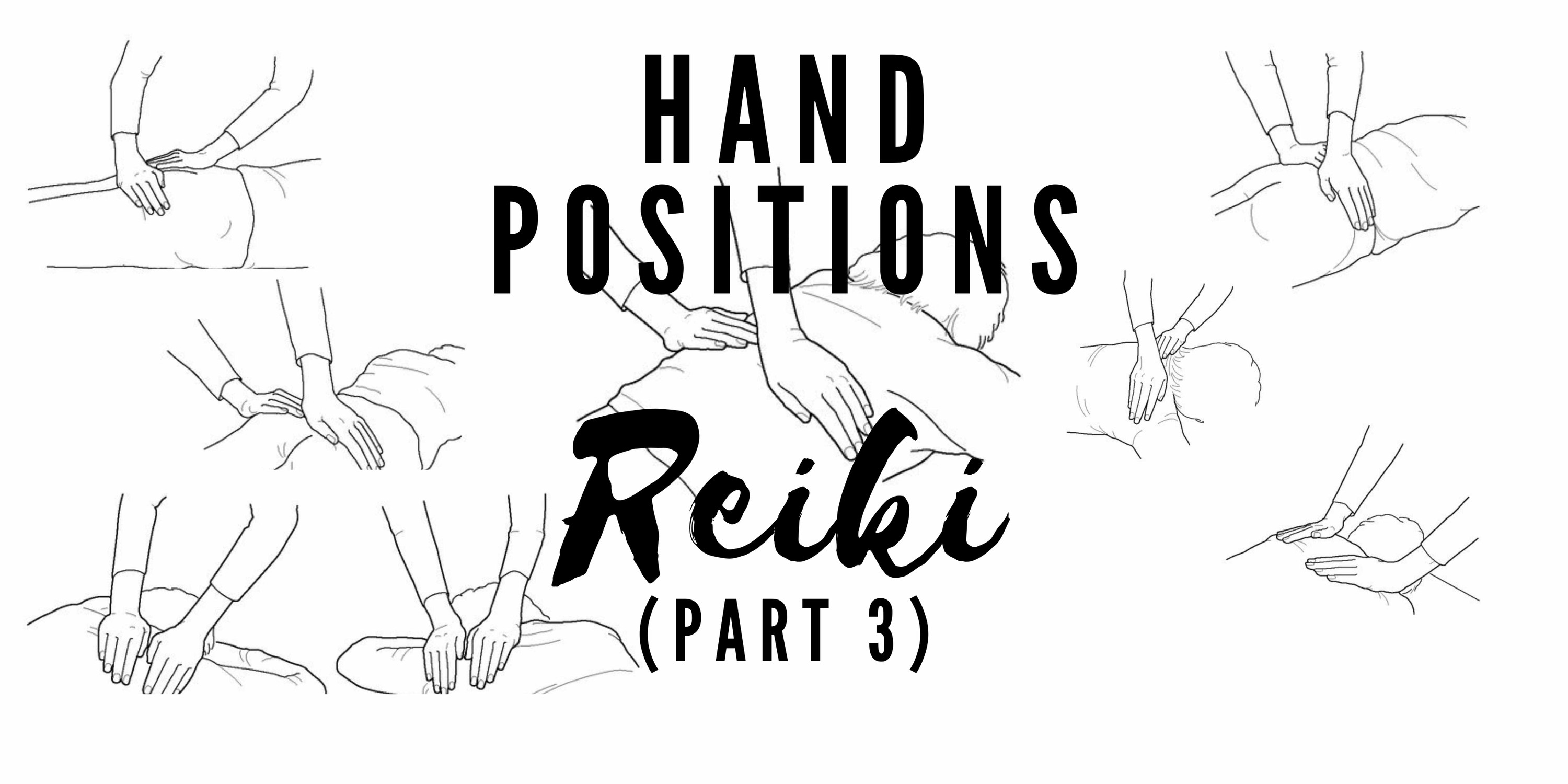Reiki Hand Positions For The Back Of The Body—Treatment For Others